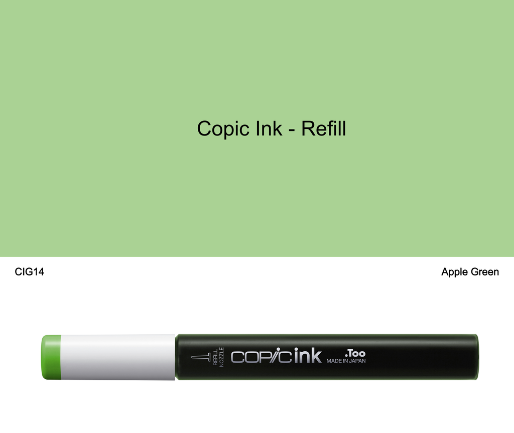 Copic Ink - G14 (Apple Green)