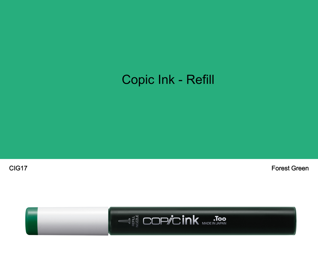 Copic Ink - G17 (Forest Green)