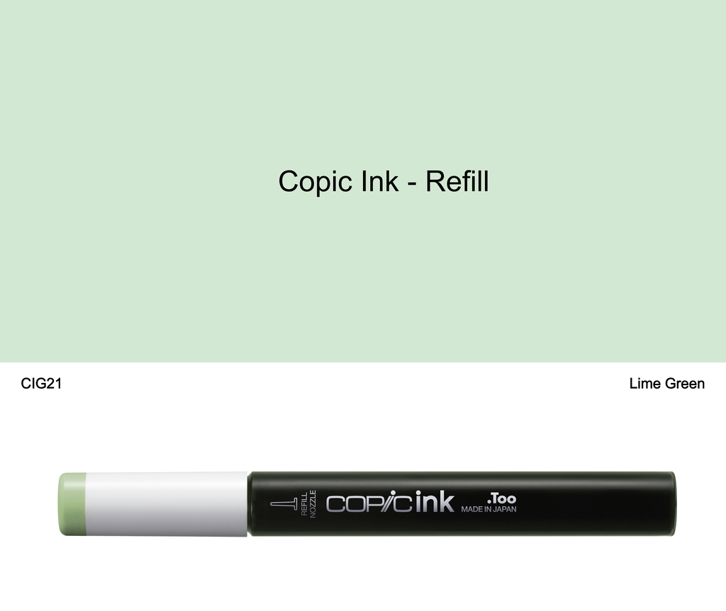 Copic Ink - G21 (Lime Green)