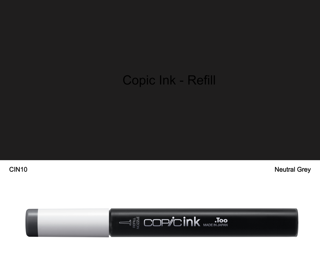 Copic Ink - N10 (Neutral Grey)