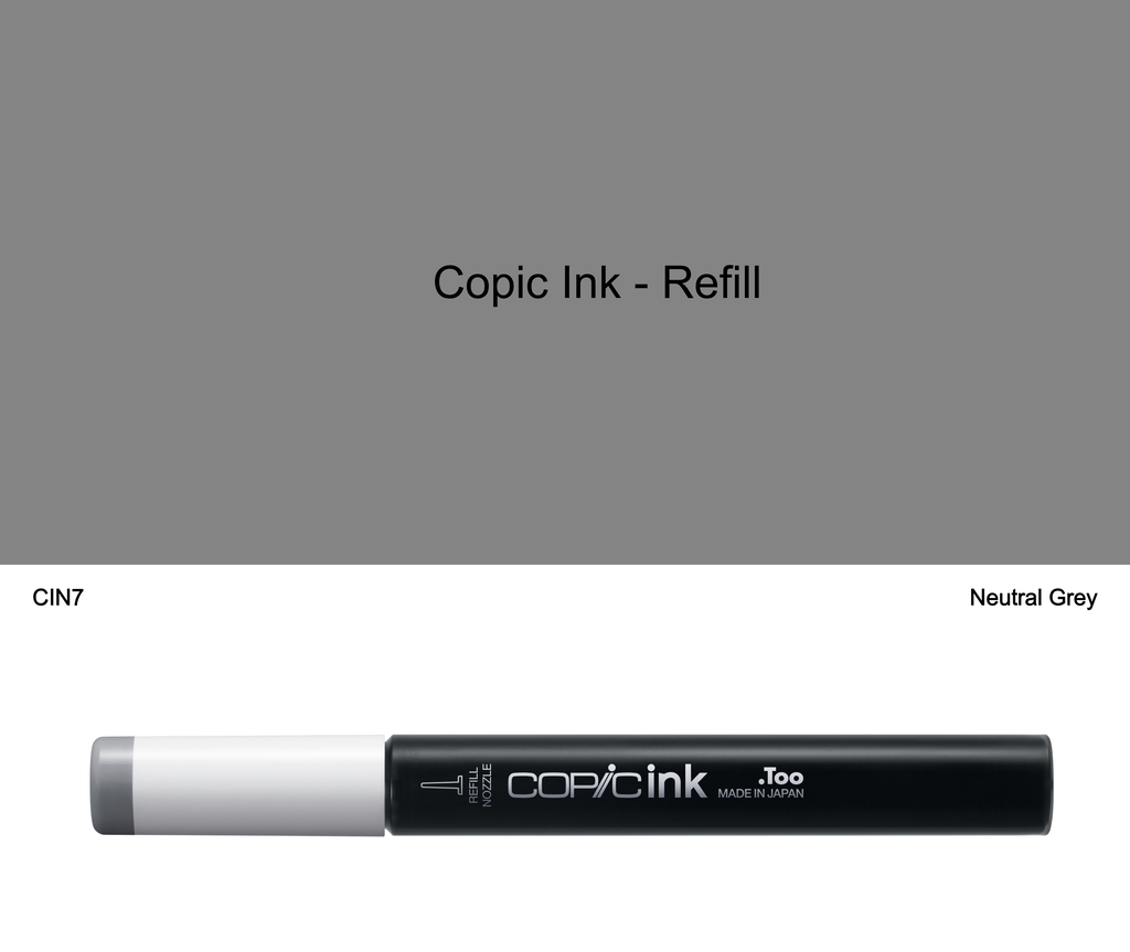 Copic Ink - N7 (Neutral Grey)