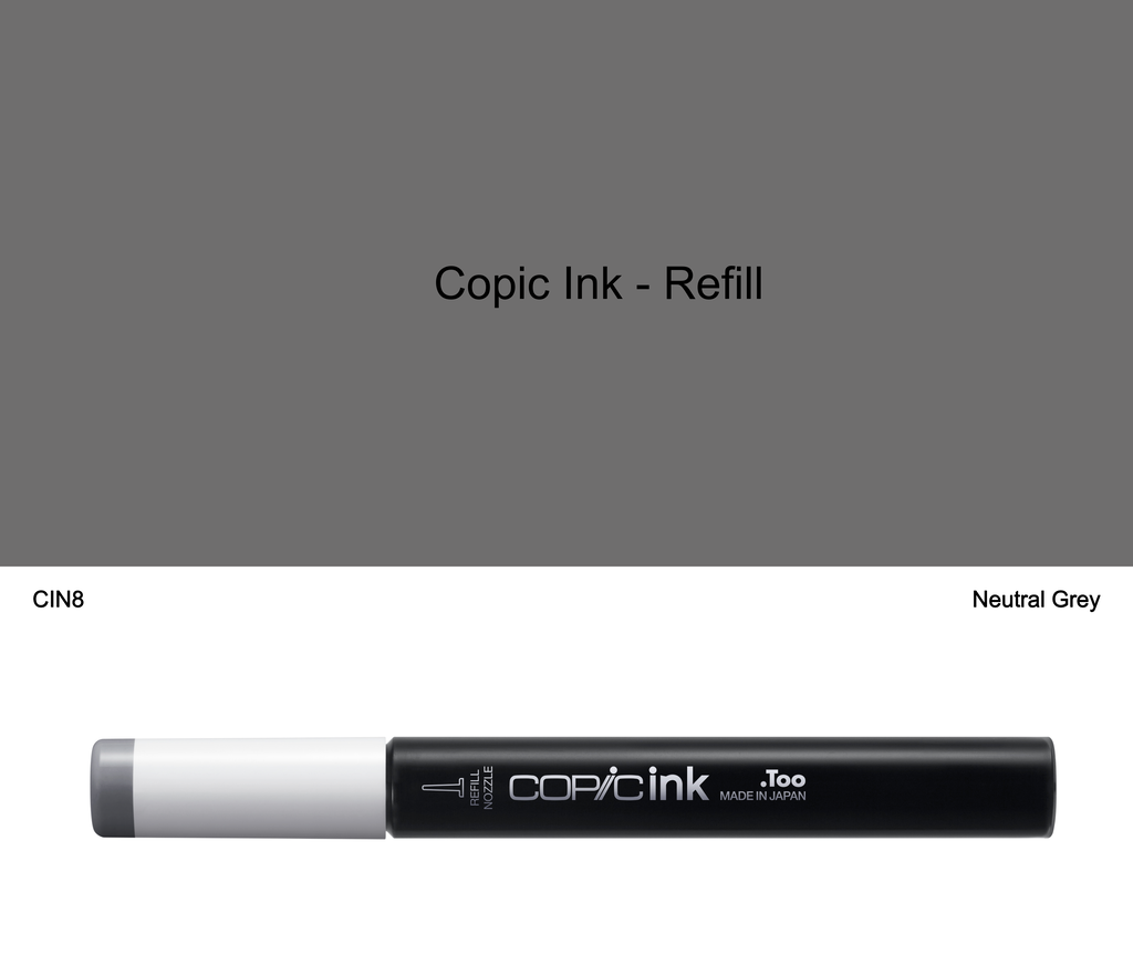 Copic Ink - N8 (Neutral Grey)