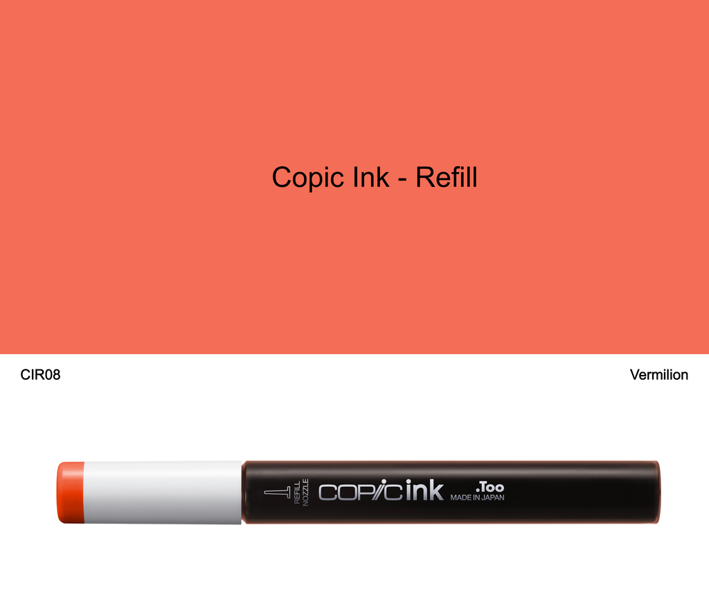 Copic Ink - R08 (Vermilion)