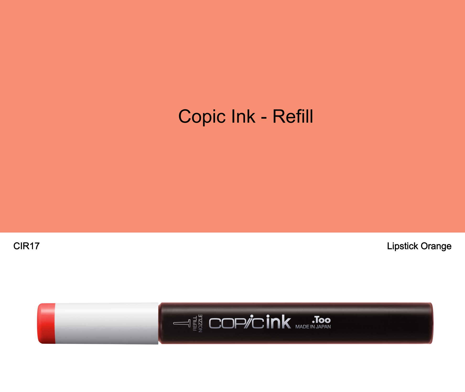 Copic Ink - R17 (Lipstick Orange)
