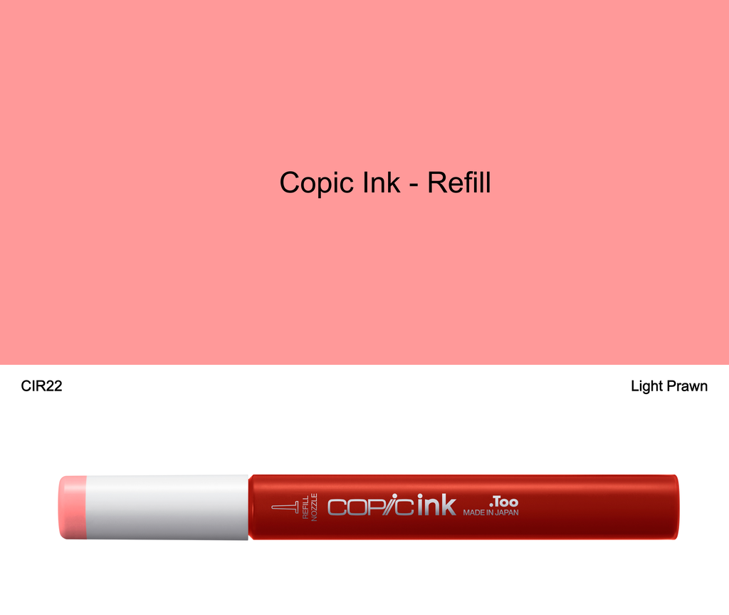 Copic Ink - R22 (Light Prawn)