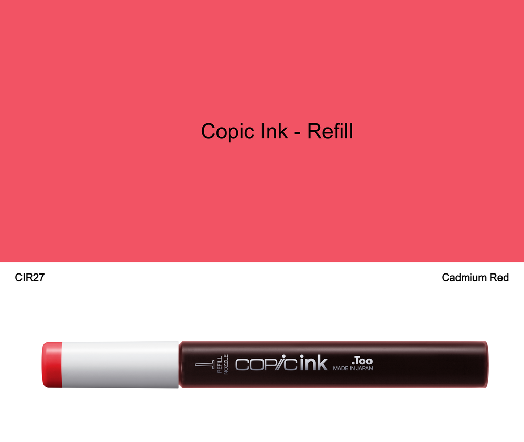 Copic Ink - R27 (Cadmium Red)