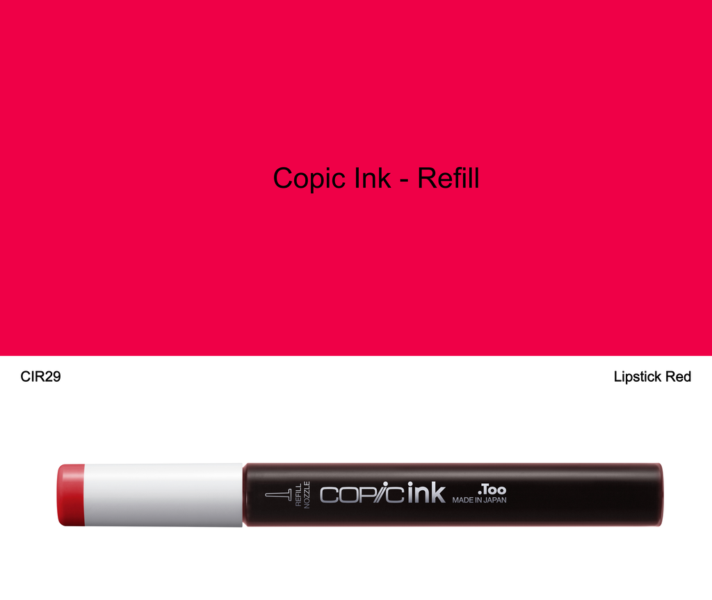 Copic Ink - R29 (Lipstick Red)