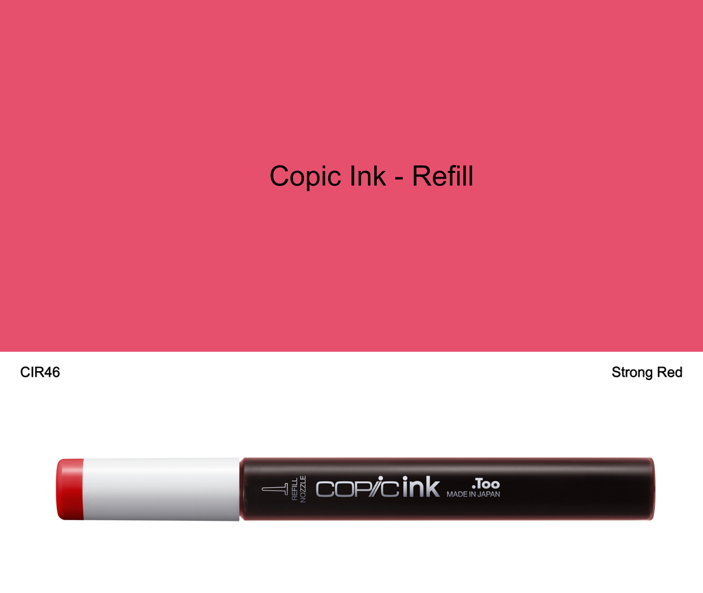 Copic Ink - R46 (Strong Red)
