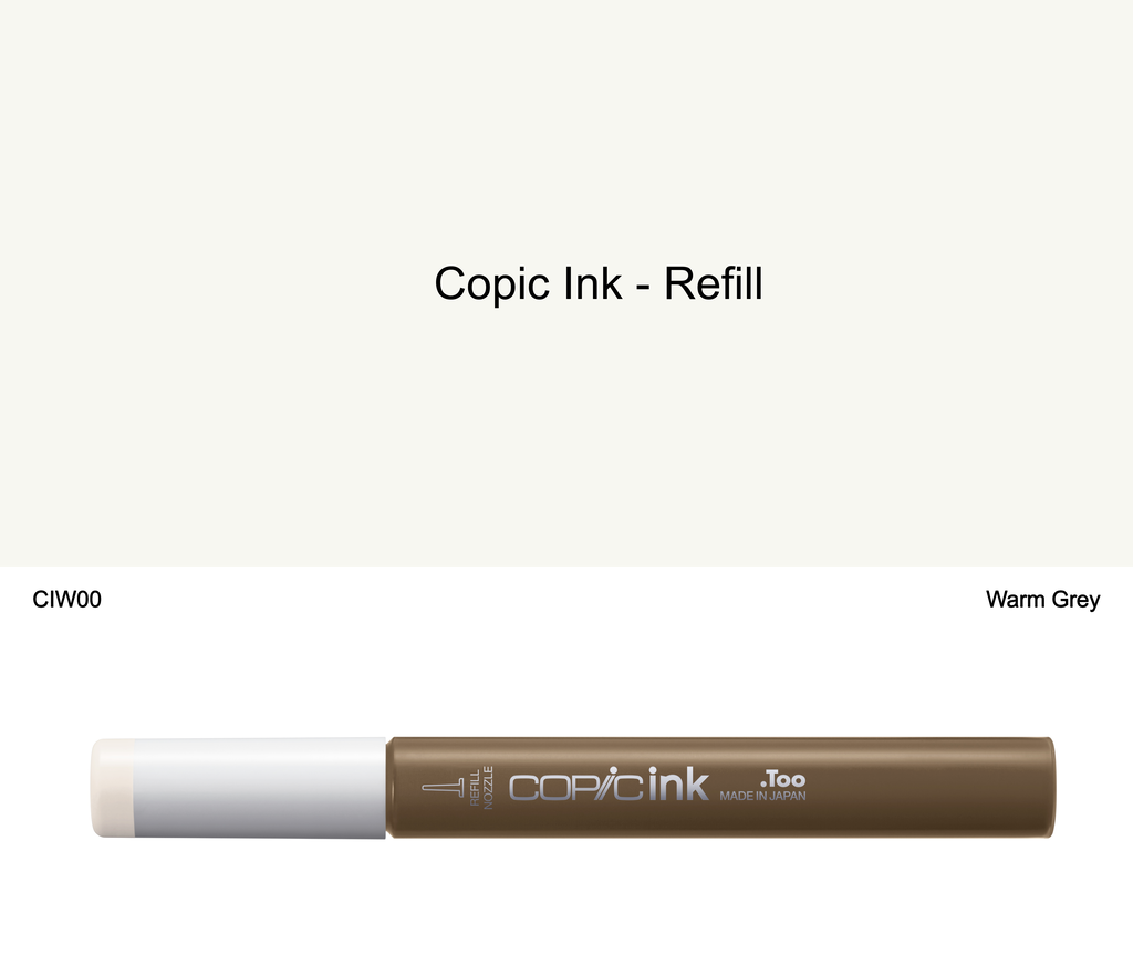 Copic Ink - W00 (Warm Grey)