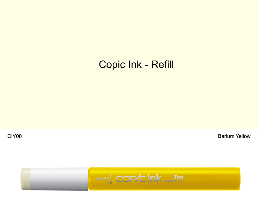 Copic Ink - Y00 (Barium Yellow)