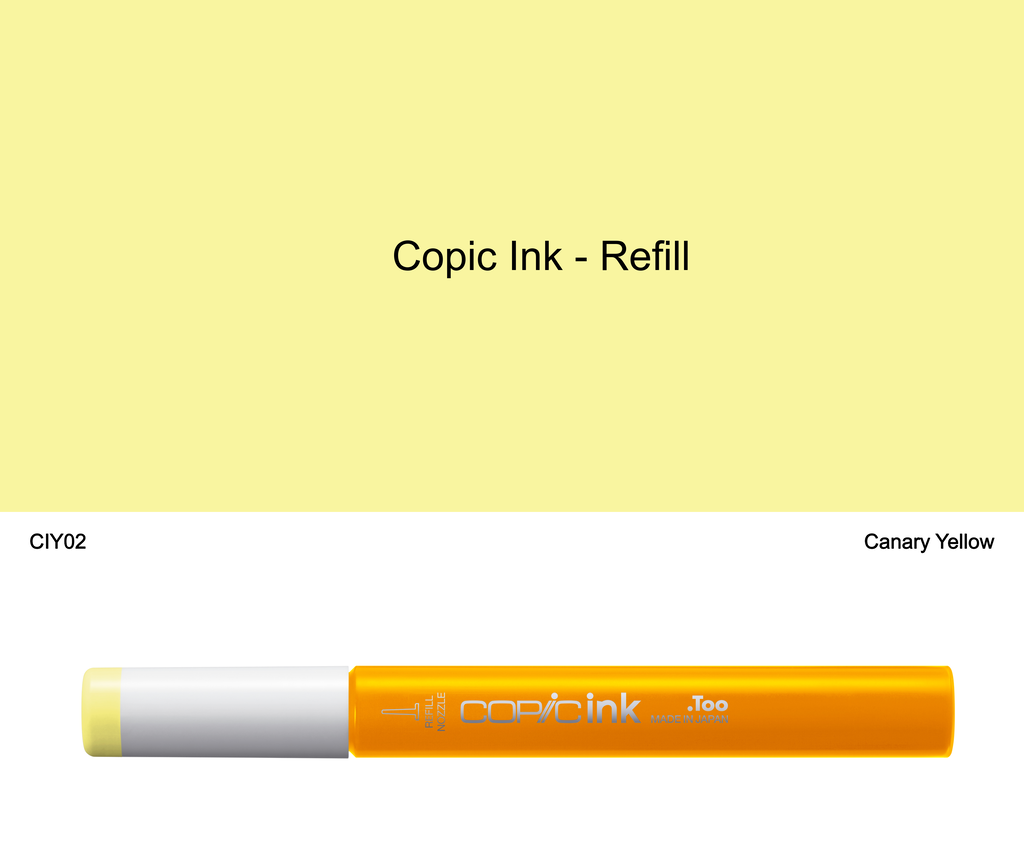 Copic Ink - Y02 (Canary Yellow)