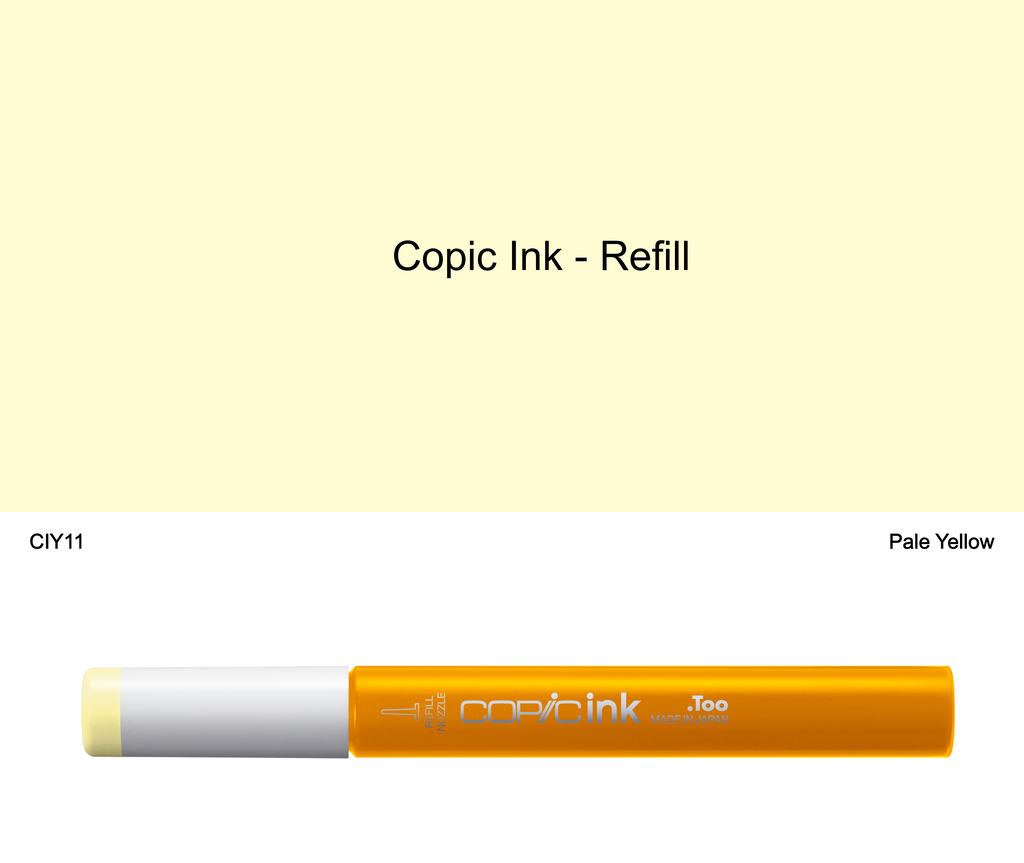 Copic Ink - Y11 (Pale Yellow)