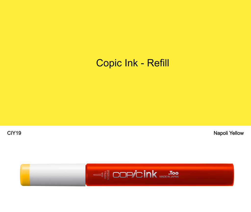Copic Ink - Y19 (Napoli Yellow)