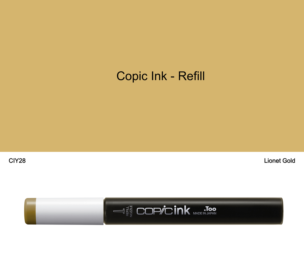 Copic Ink - Y28 (Lionet Gold)