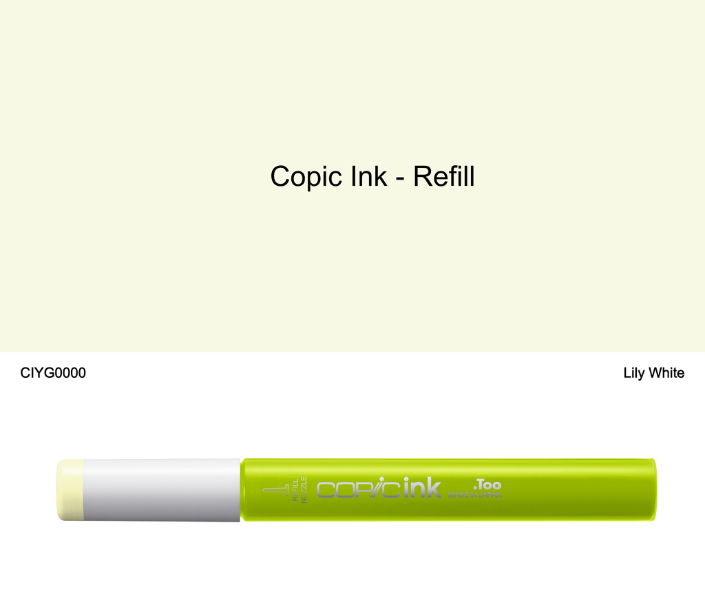 Copic Ink - YG0000 (Lily White)