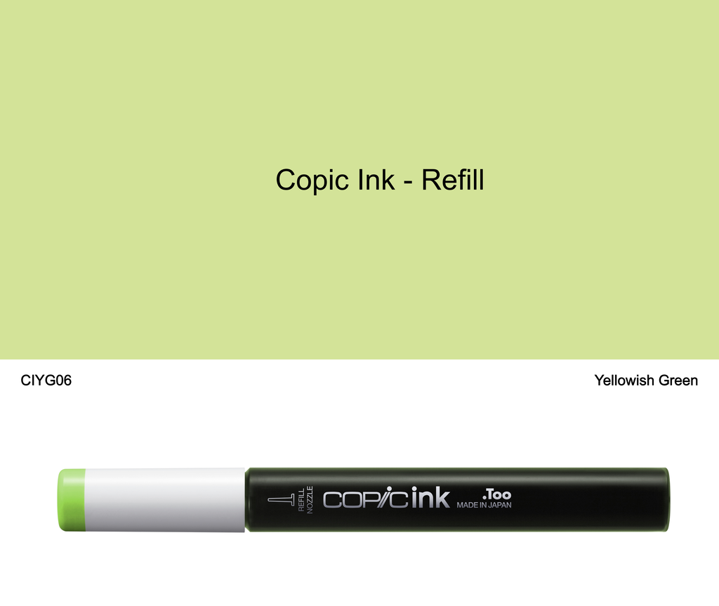 Copic Ink - YG06 (Yellowish Green)