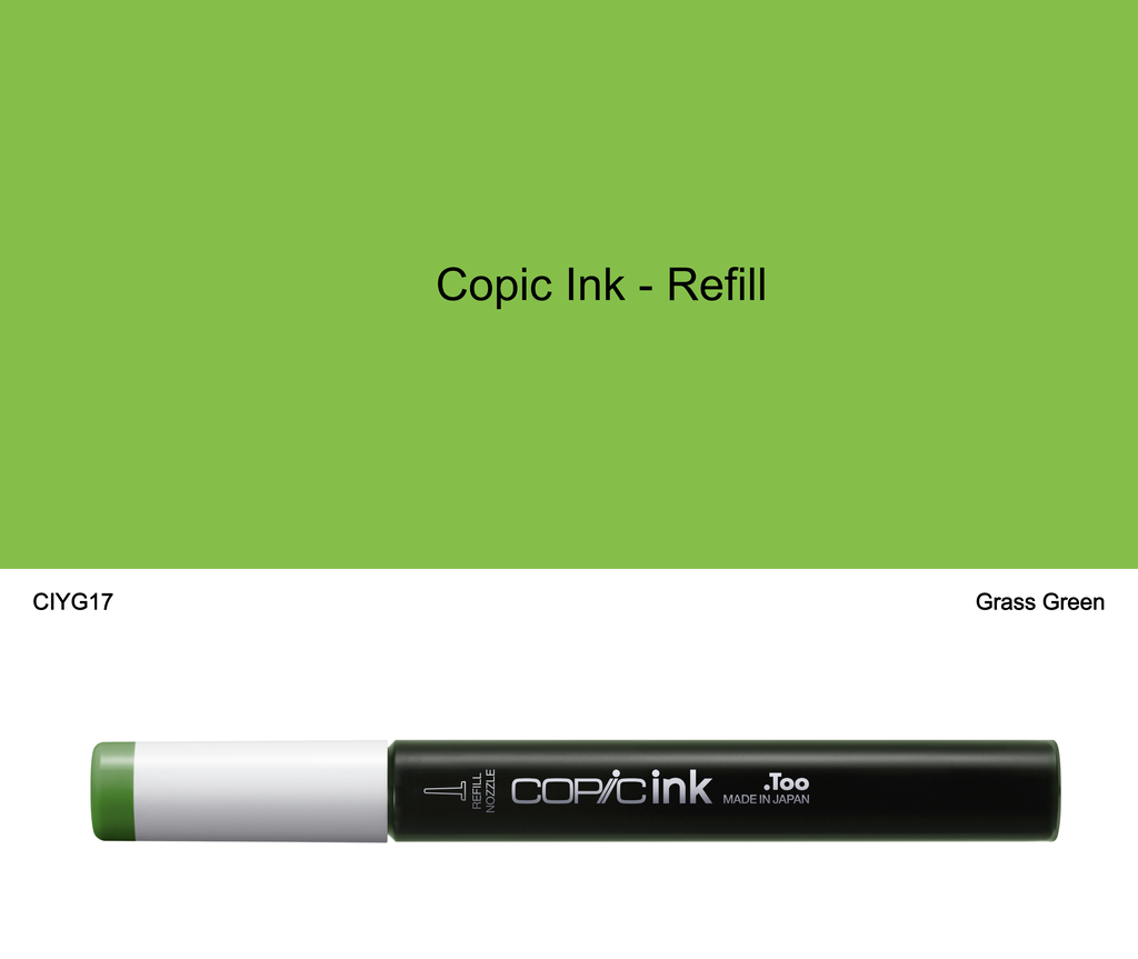 Copic Ink - YG17 (Grass Green)
