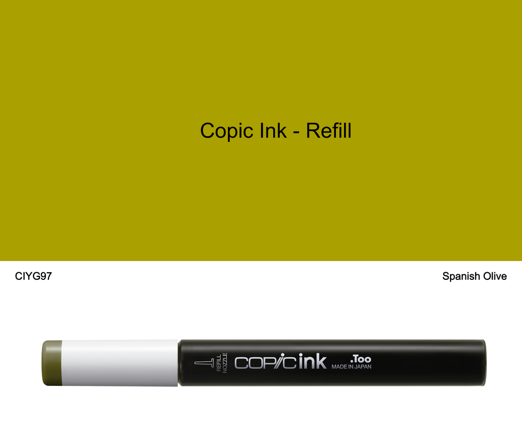 Copic Ink - YG97 (Spanish Olive)