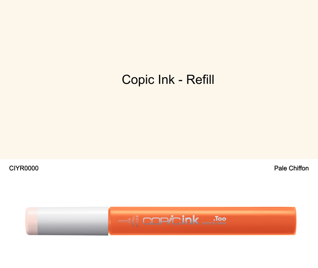 Copic Ink - YR0000 (Pale Chiffon)