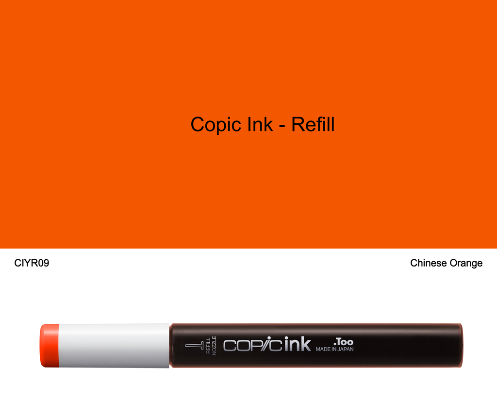 Copic Ink - YR09 (Chinese Orange)
