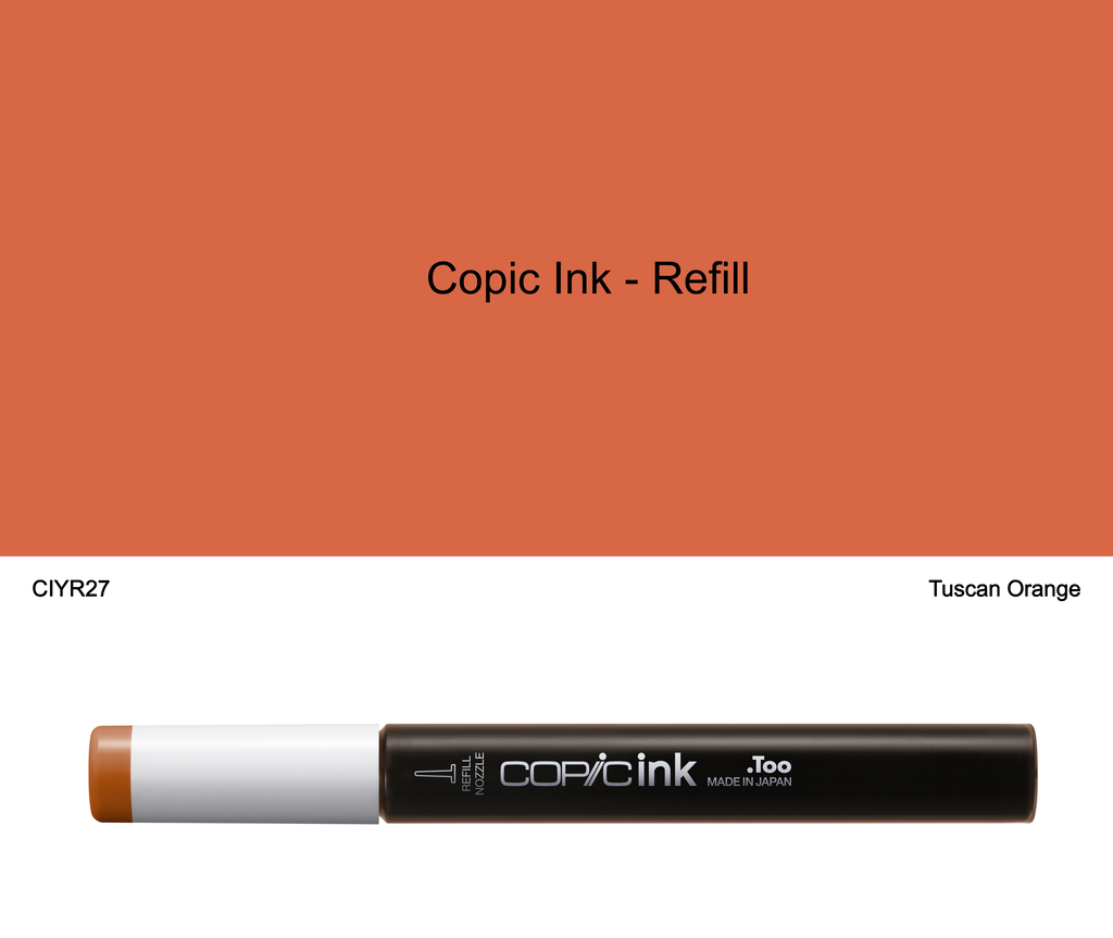 Copic Ink - YR27 (Tuscan Orange)