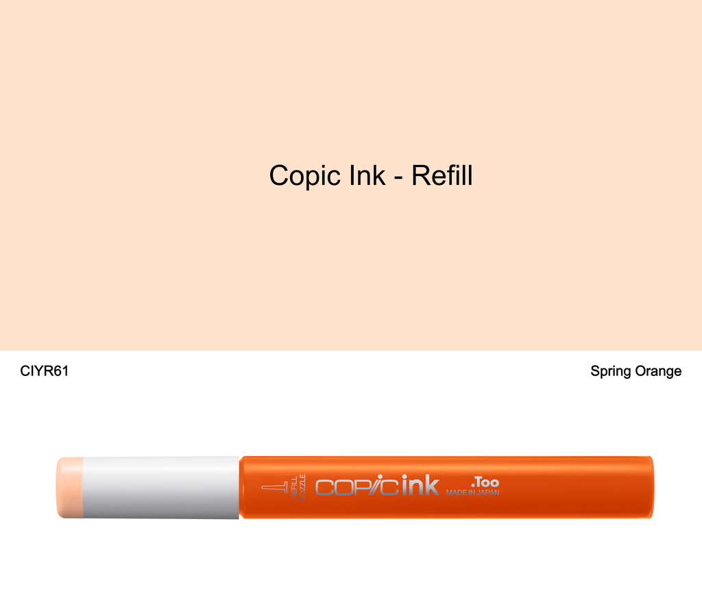 Copic Ink - YR61 (Spring Orange)