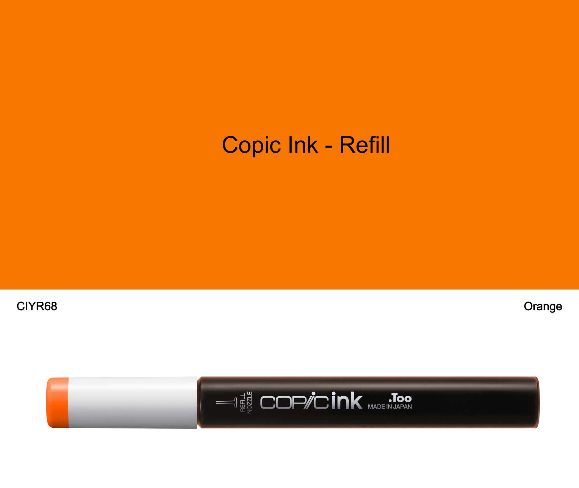 Copic Ink - YR68 (Orange)