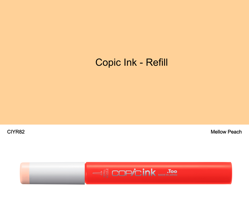 Copic Ink Refill 12ml - YR82 - Mellow Peach