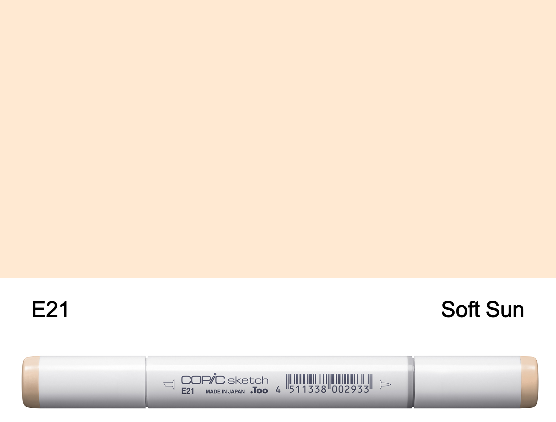 Copic - Sketch Marker - Soft Sun - E21