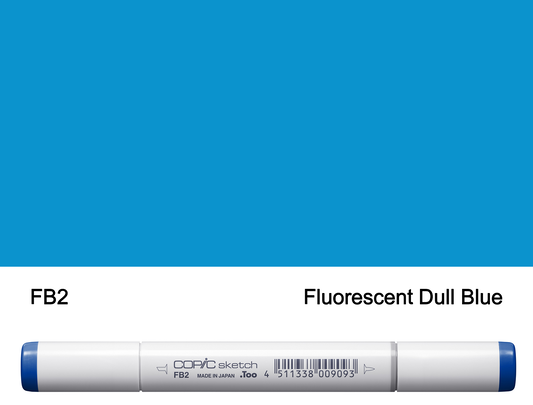 Copic SKETCH - FB2 (Fluorescent Dull Blue)