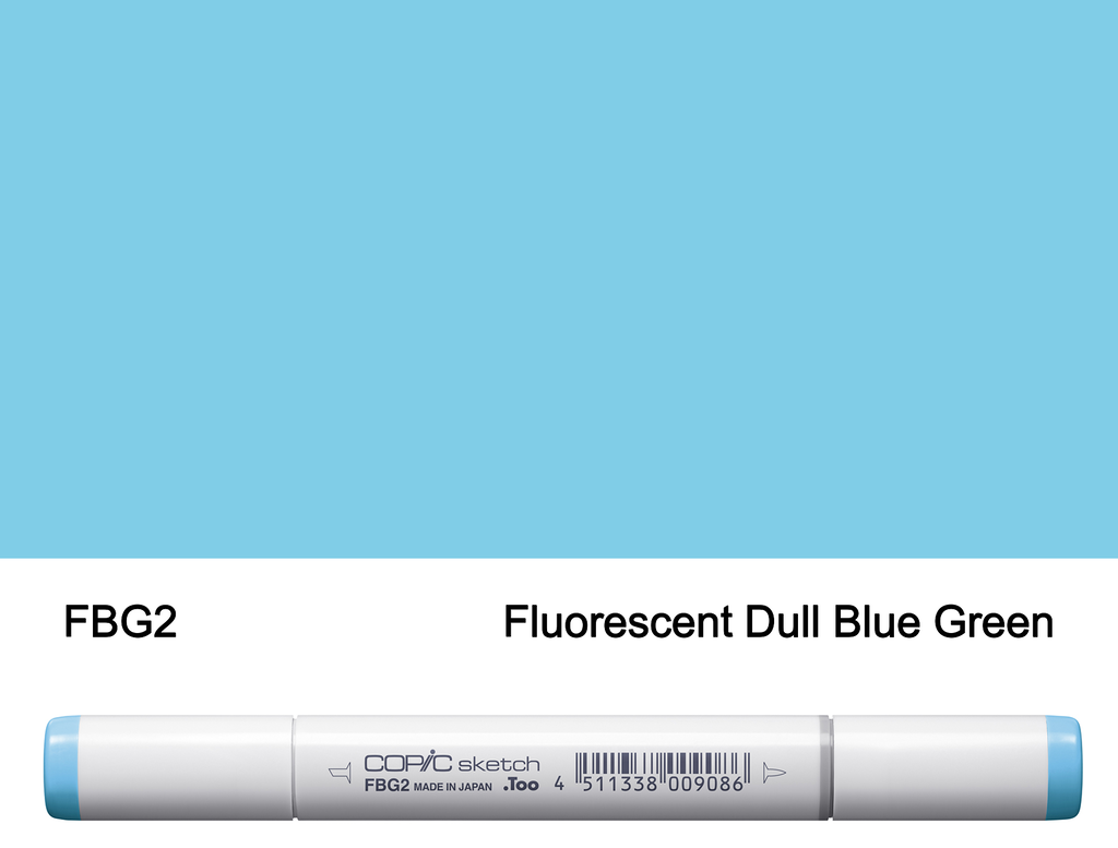 Copic SKETCH - FBG2 (Fluorescent Dull Blue Green)