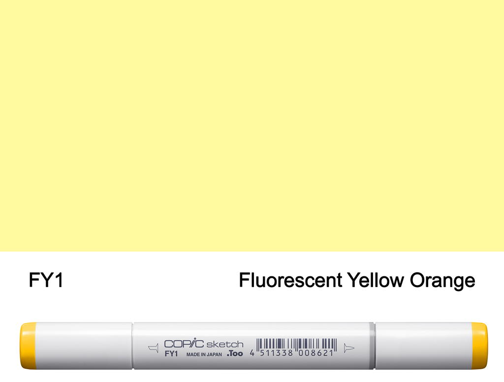 Copic SKETCH - FY1 (Fluorescent Yellow)