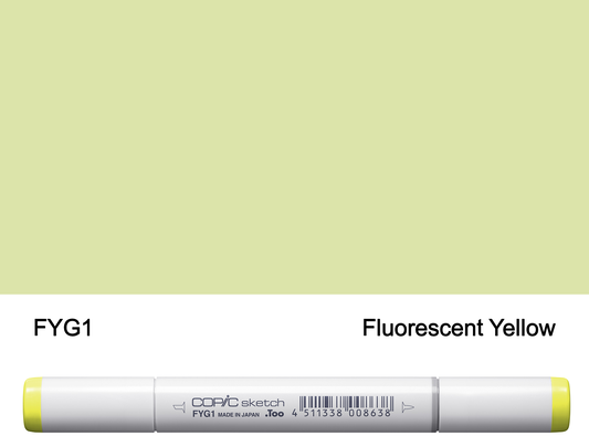 Copic SKETCH - FYG1 (Fluorescent Yellow)