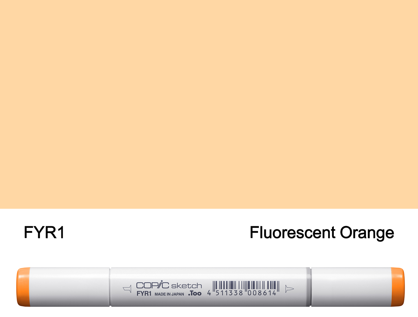 Copic SKETCH - FYR1 (Fluorescent Orange)