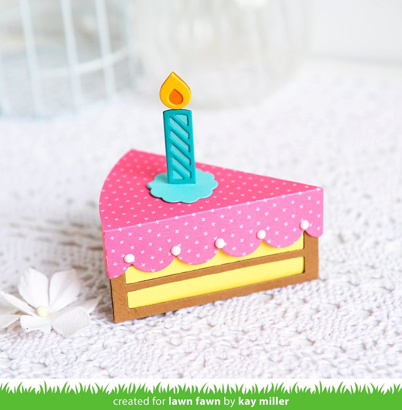 Lawn Fawn - Cake Slice Box