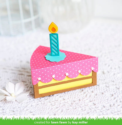 Lawn Fawn - Cake Slice Box