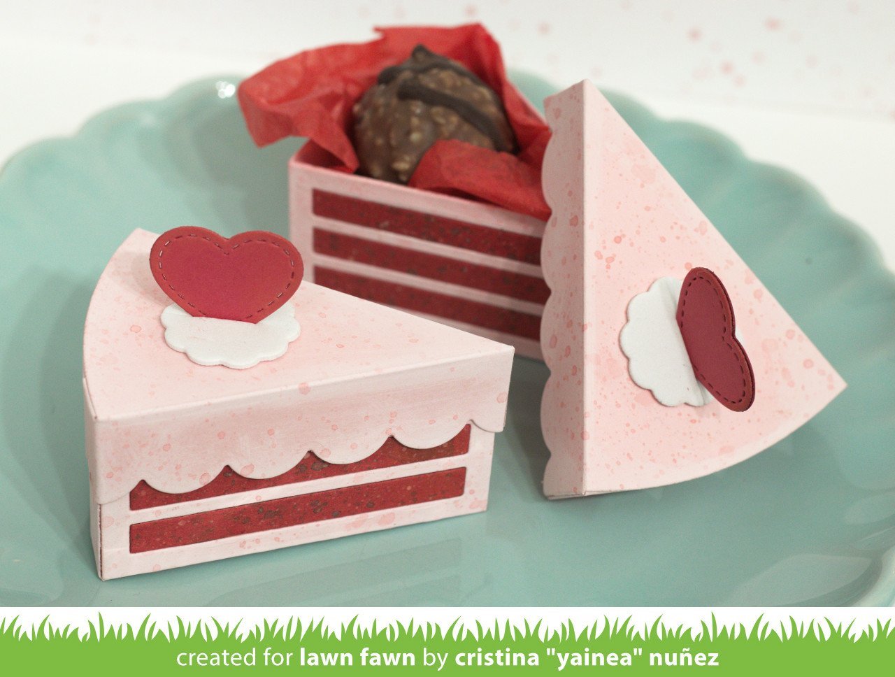 Lawn Fawn - Cake Slice Box