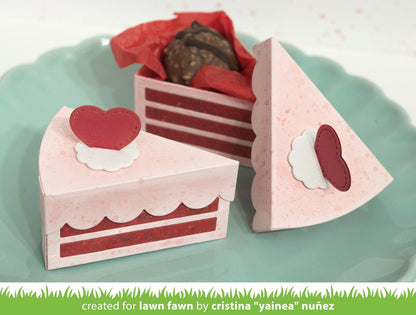 Lawn Fawn - Cake Slice Box