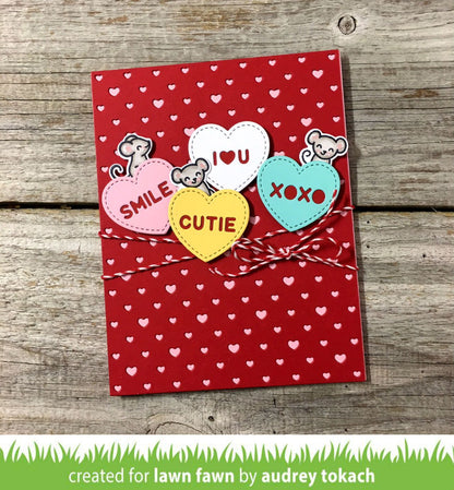 Lawn Fawn - Candy Hearts