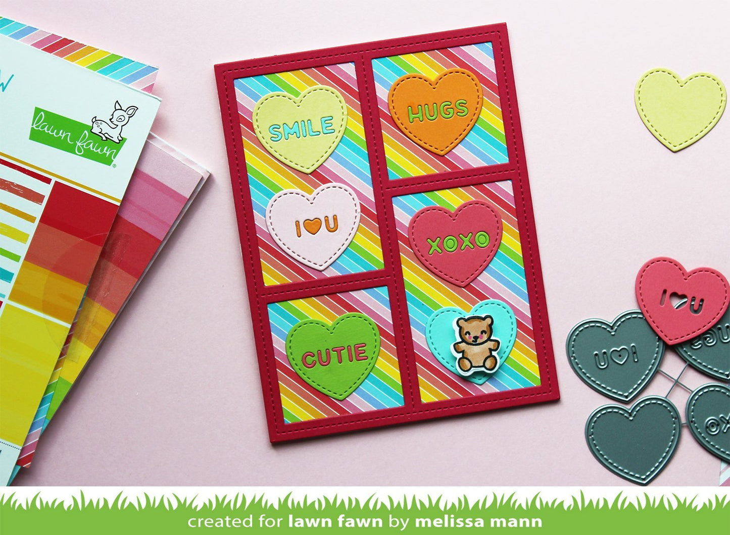 Lawn Fawn - Candy Hearts