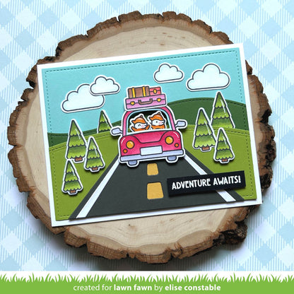 Lawn Fawn - Car Critters Road Trip Add-On