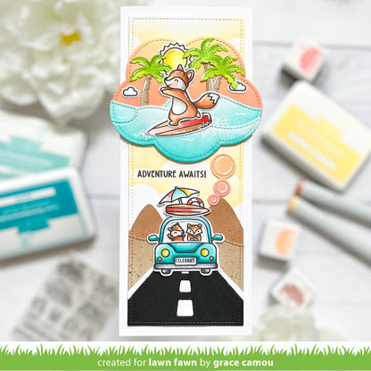 Lawn Fawn - Car Critters Road Trip Add-On