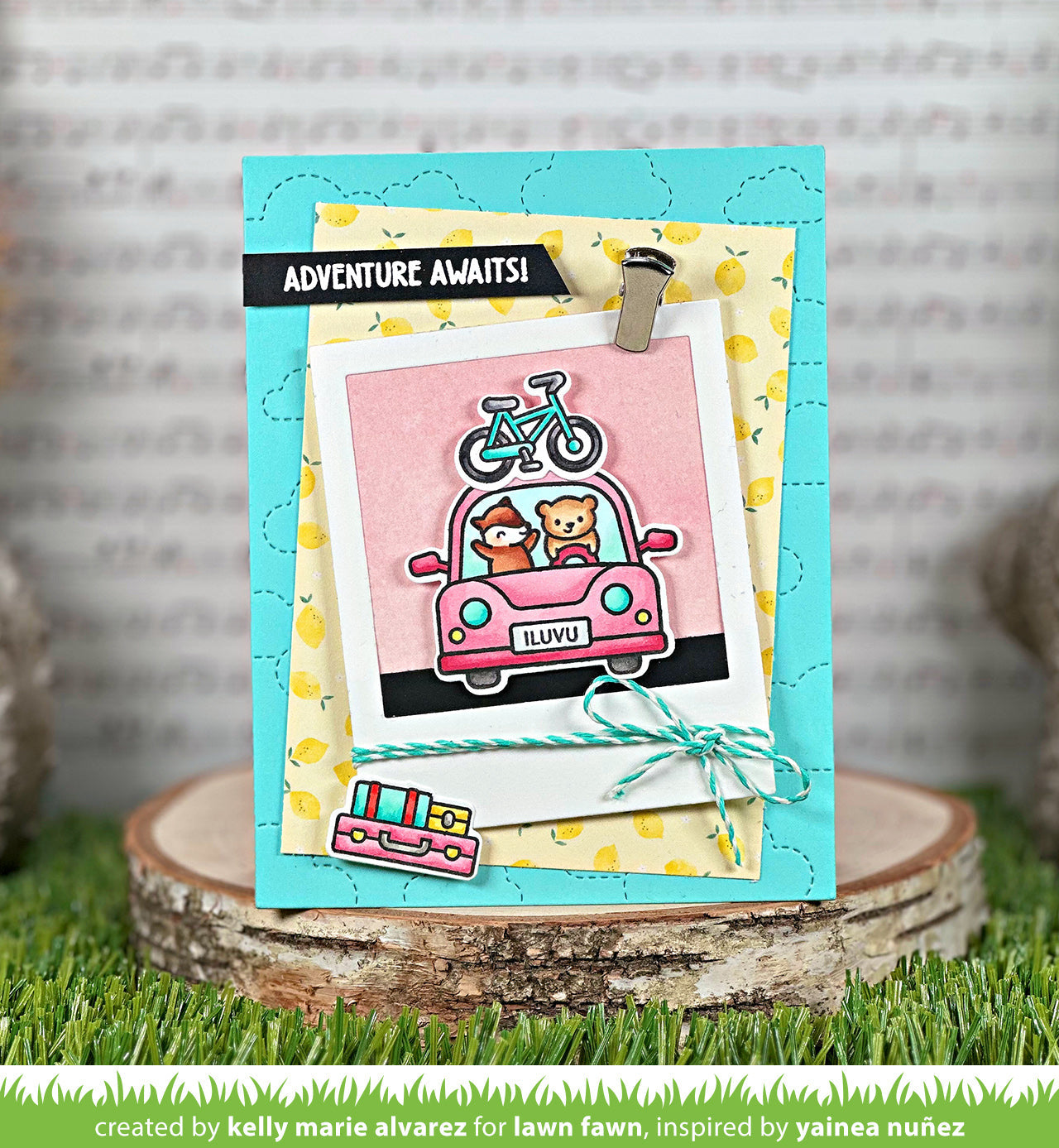 Lawn Fawn - Car Critters Road Trip Add-On