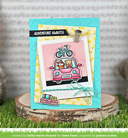 Lawn Fawn - Car Critters Road Trip Add-On
