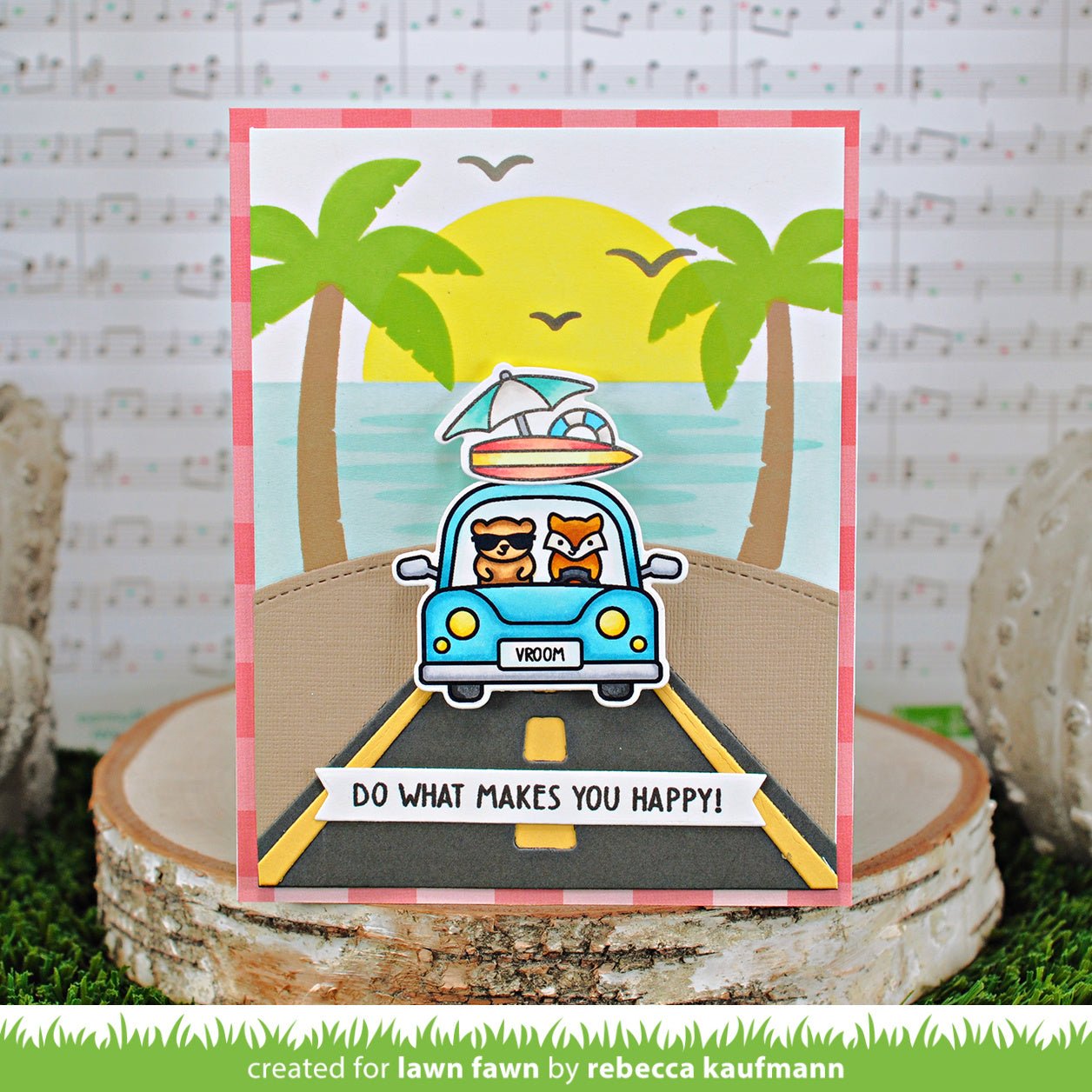 Lawn Fawn - Car Critters Road Trip Add-On