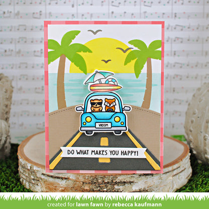 Lawn Fawn - Car Critters Road Trip Add-On