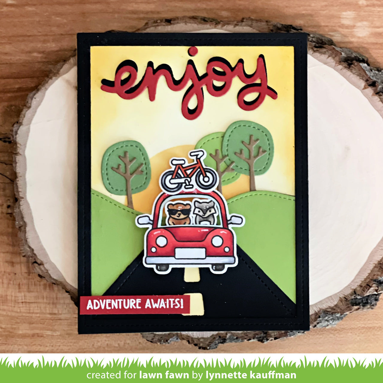 Lawn Fawn - Car Critters Road Trip Add-On