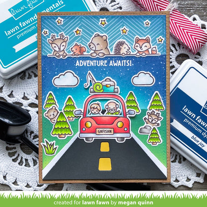 Lawn Fawn - Car Critters Road Trip Add-On