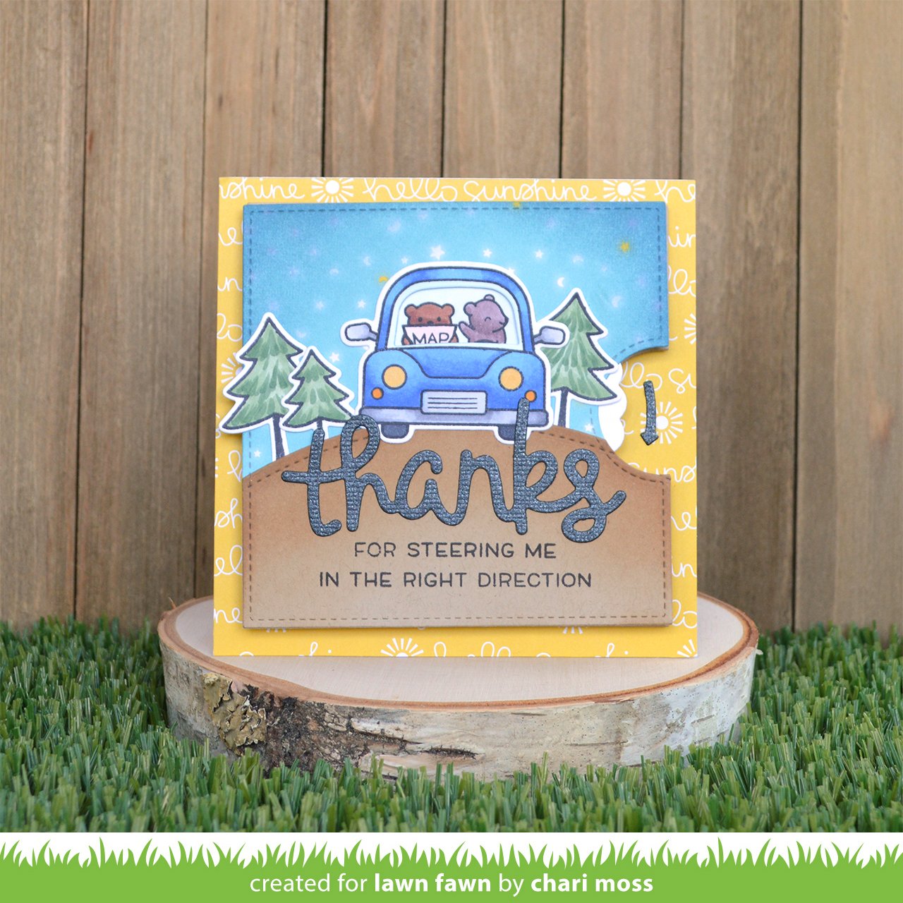 Lawn Fawn - Reveal Wheel Car Critters Add-On