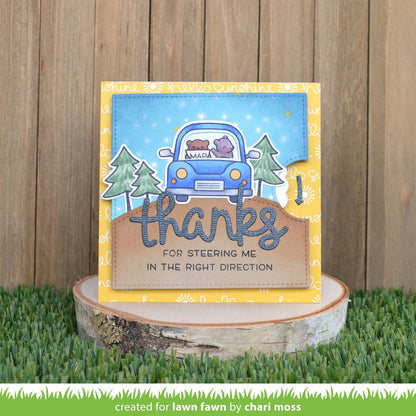 Lawn Fawn - Reveal Wheel Car Critters Add-On